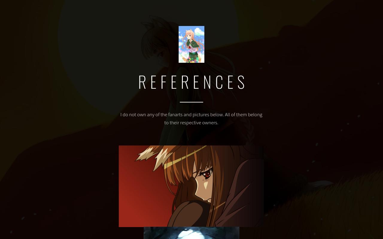 Carrd profile picture for @references